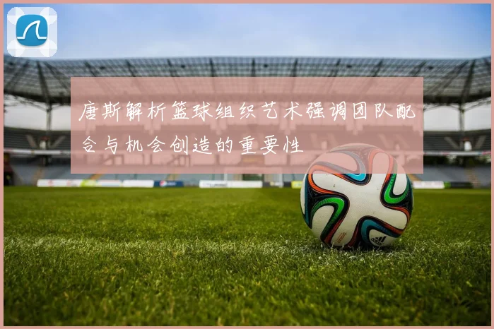 唐斯解析篮球组织艺术强调团队配合与机会创造的重要性